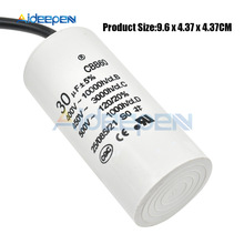 450V 30UF CBB60 Polypropylene Film Capacitor AC Motor Run Capacitors 400-500V AC for Fridge Washing Machine