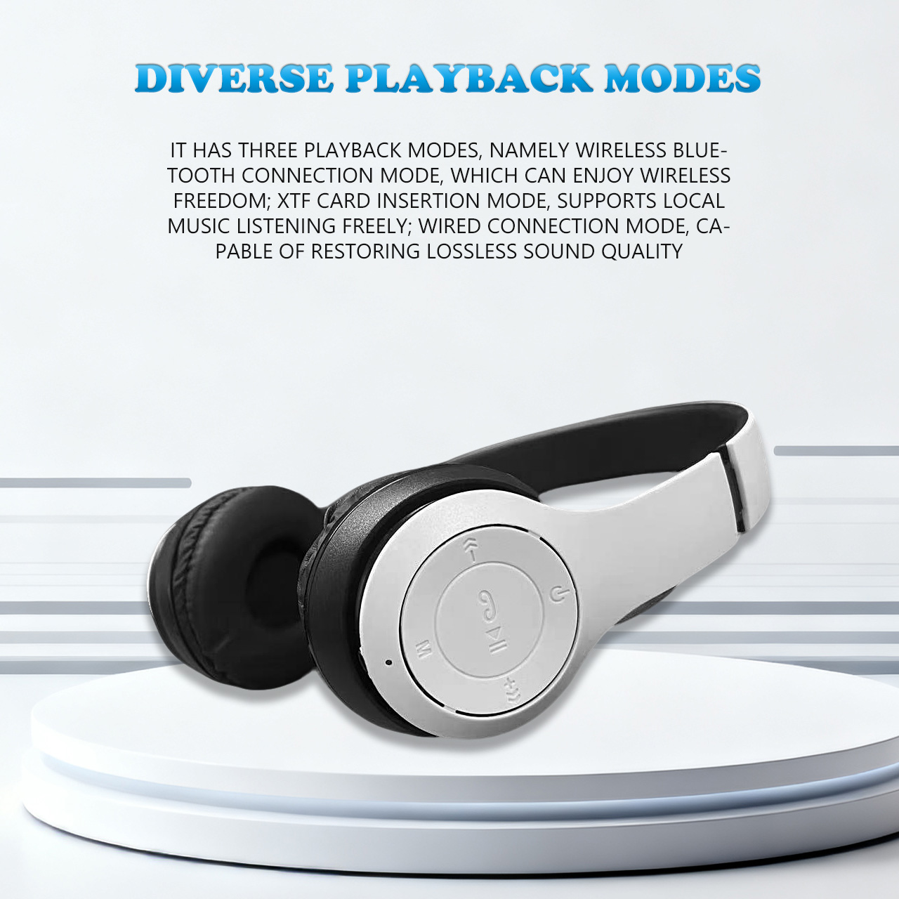 P47 draadloze op het hoofd gemonteerde gaming-oortelefoons zijn unisex en geschikt voor laptops, desktops en gaming-apparaten. Ze zijn een ideaal: Default Title