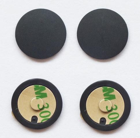 25 sets = 100 stuks/partij, rubberen voetjes voor de onderkant van de behuizing voor macbook pro 13 "  a1278 / 15 "  a1286 / 17 "  a1297 & air  a1370 a1465 a1369 a1466