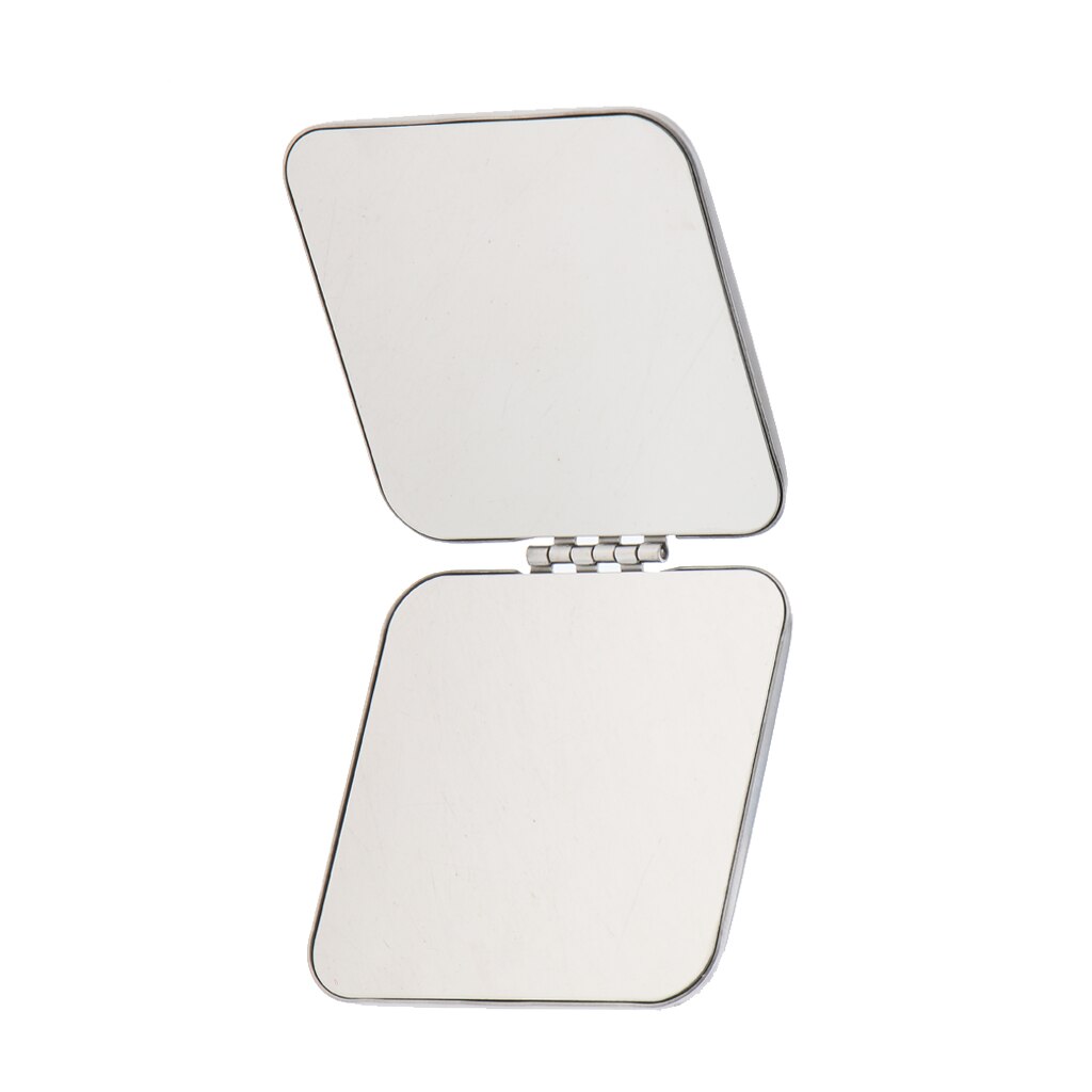 Premium Square Mini Square Compact FULL STAINLESS STEEL Cosmetic