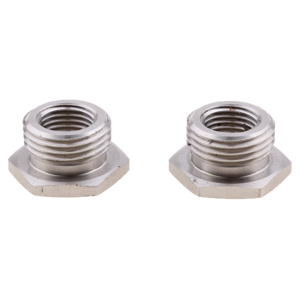 Stainless Steel O2 Sensor Plug Adapter 18mm to 12mm Exhaust Pipe for
