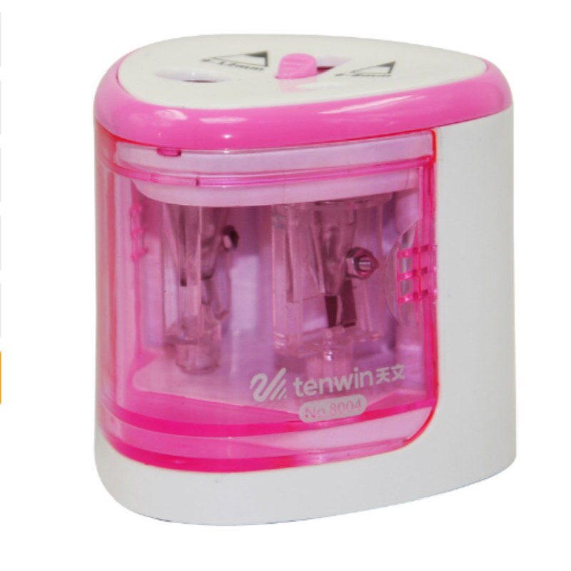 Factory direct selling children's electric pencil sharpener: Pink