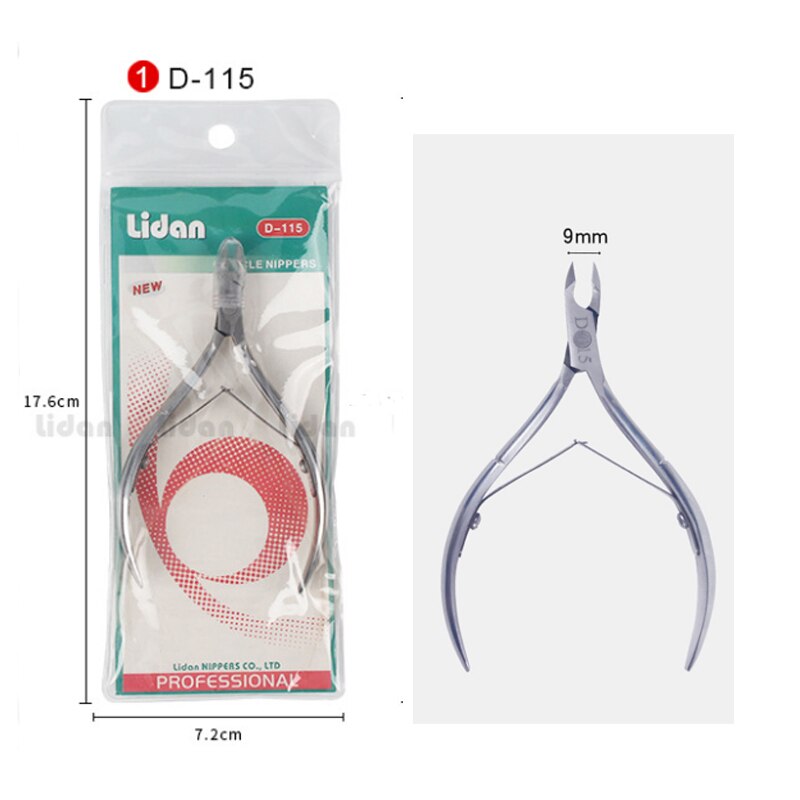 1Pc Silver Stainless Steel Cuticle Nippers /Dead Skin Manicure ScissorsCuticle Nippers Scissor Cutter/Manicure Pedicure Nail Art: D-115