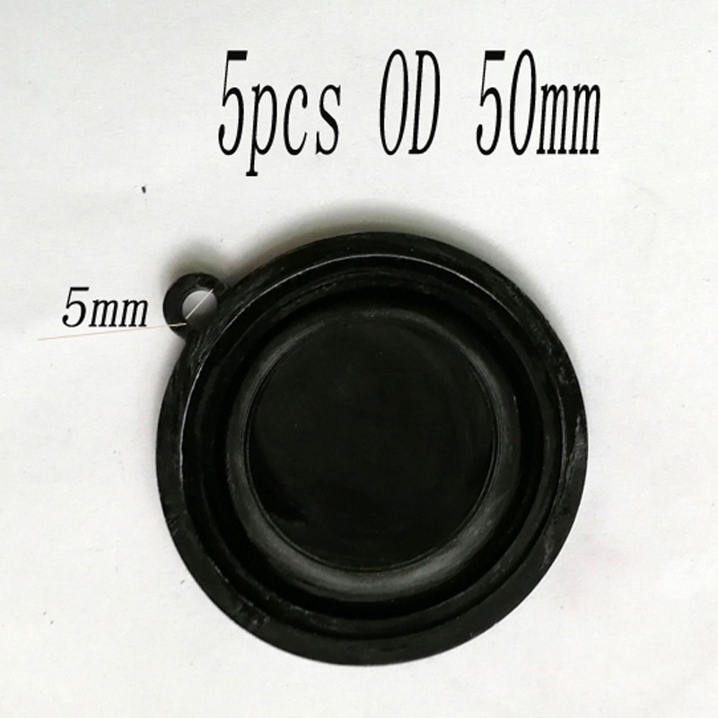5PCS OD 50mm Gas water heater Pressure Diaphragm Accessories Water Gas Linkage Valve Water Film Tympanic Membrane