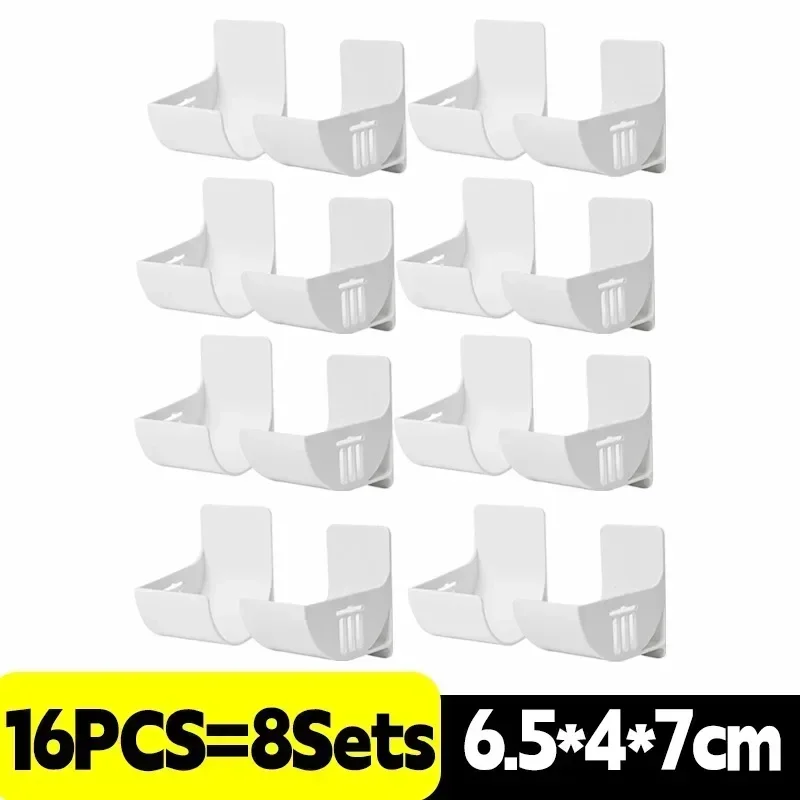 20/2 pçs saco de lixo rolo titular dispensador frescura filme rolo rack armazenamento fixado na parede prateleira cozinha saco lixo organizador: CINZA