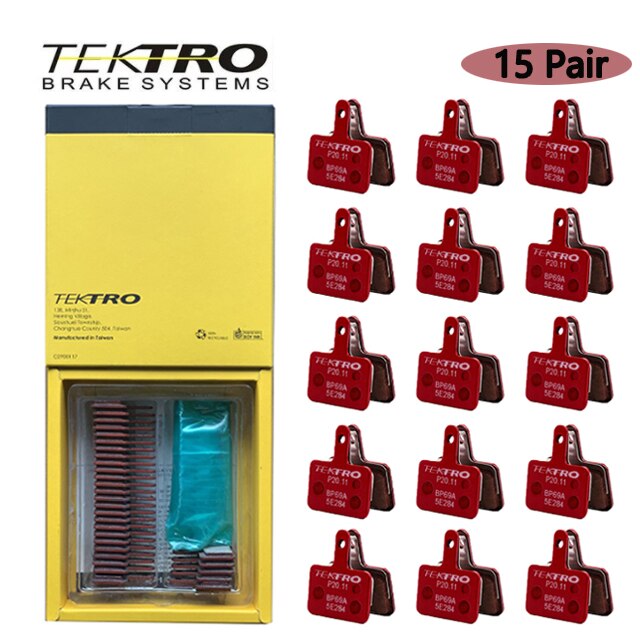 Tektro P20.11 Mtb Fiets Schijfrem Pad Metalen Keramische Pad Voor Shimano M7100 M8100 M9100 M987 M985 M785 M675 M615 m447 M395 M375
