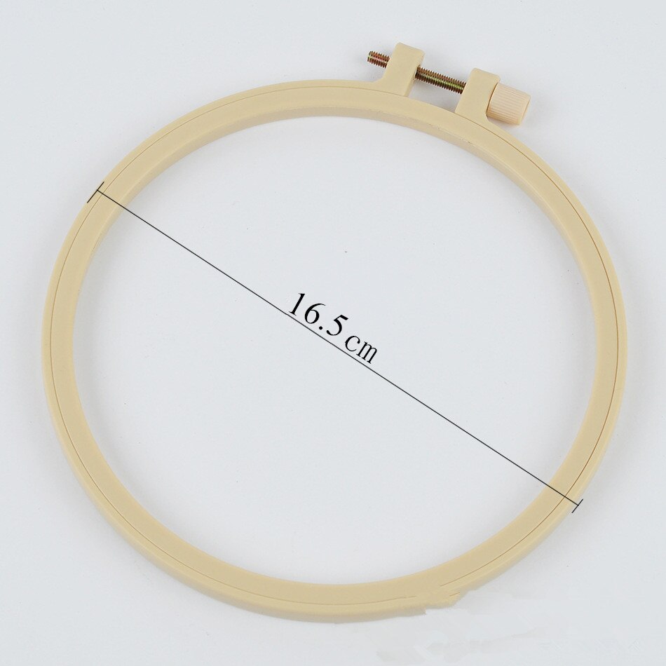 DIY Stickerei Band Werkzeug Kunst Handwerk Kreuz Stich Chinesischen Traditionellen Kreis Runde Bambus Rahmen Holz NäHenne Werkzeuge Heimat Deko: 16.5cm