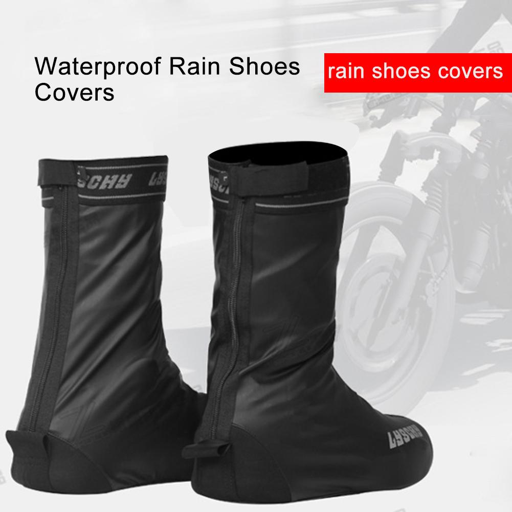 Cykling scootere motorcykel regnsko dækker tykkere skridsikre vandtætte støvler dækker til sko udendørs sportssko dækning