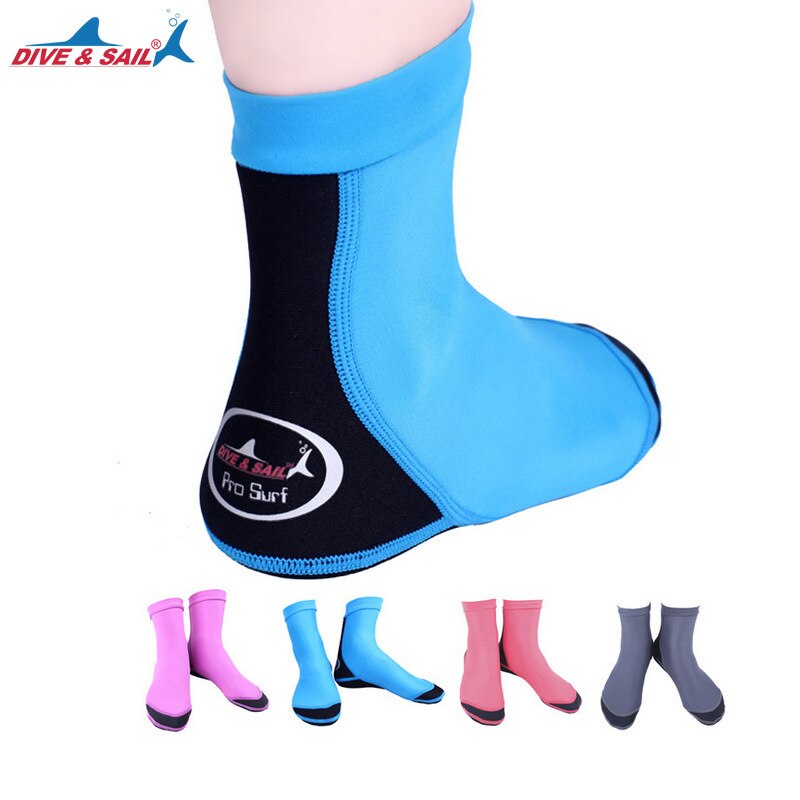 Dive & Saill adult 1.5mm skarpetki neoprenowe buty do snorkellingu sporty wodne pływanie nurkowanie Surfing