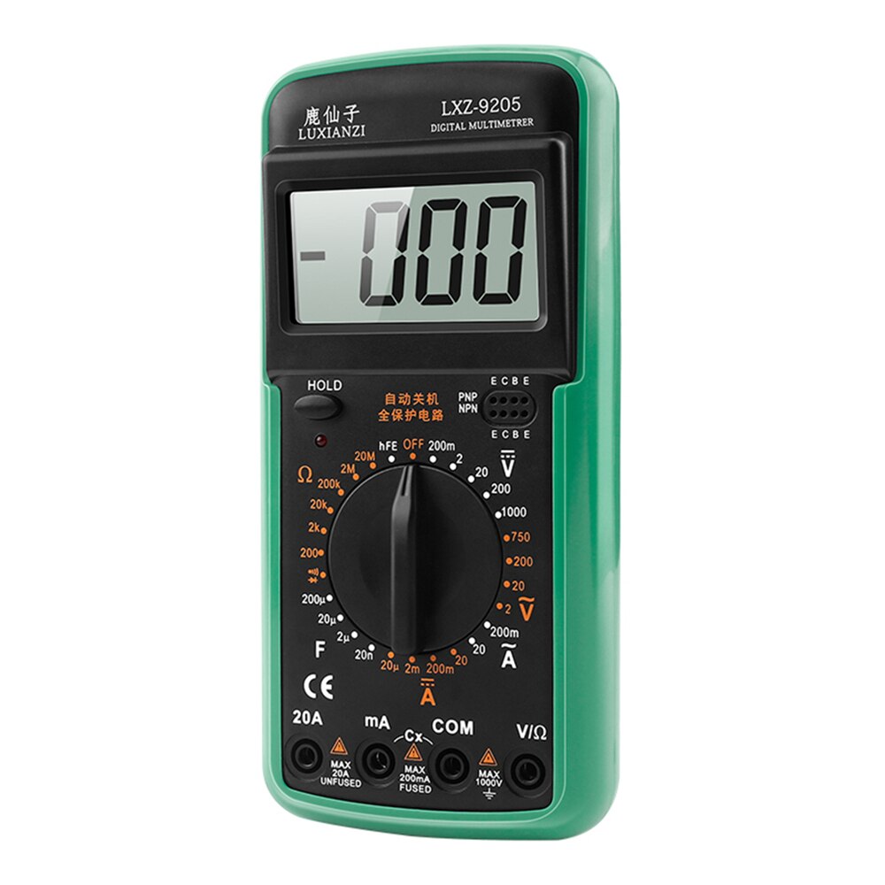 LUXIANZI Digital Multimeter Tester Smart Multimeters Mini Multimetro RMS Voltmeter Ammeter