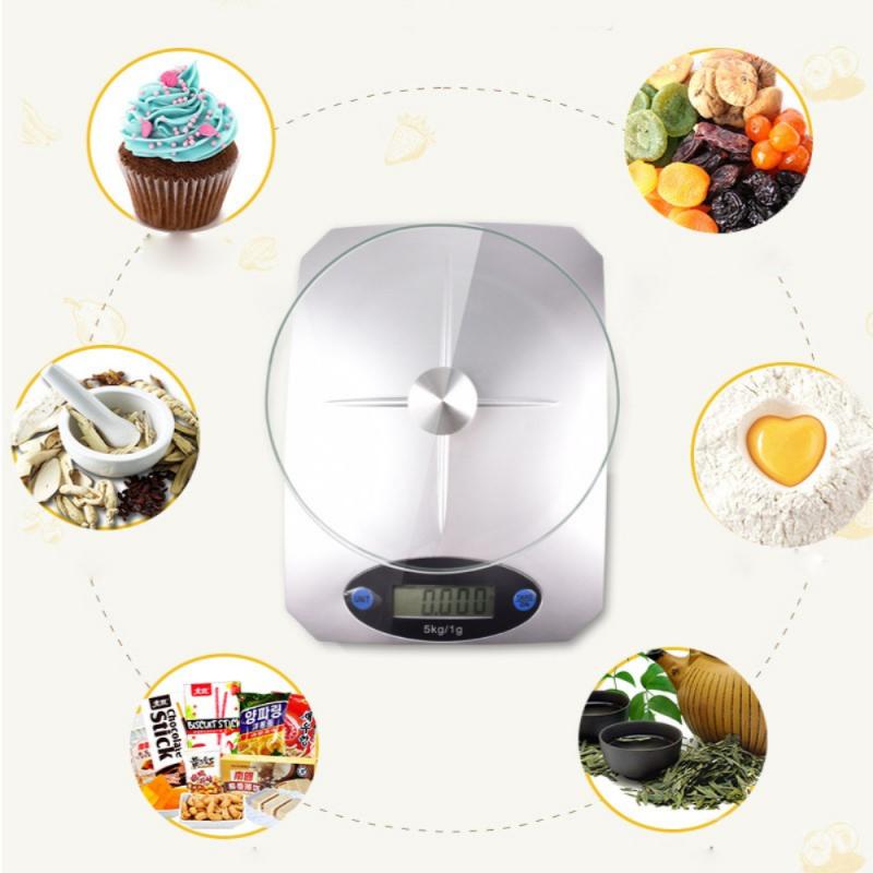 0.01/0.1g Precision LCD Digital Scales 5kg Mini Electronic Grams Weight Balance Scale For Tea Baking Weighing Scale Kitchen Tool