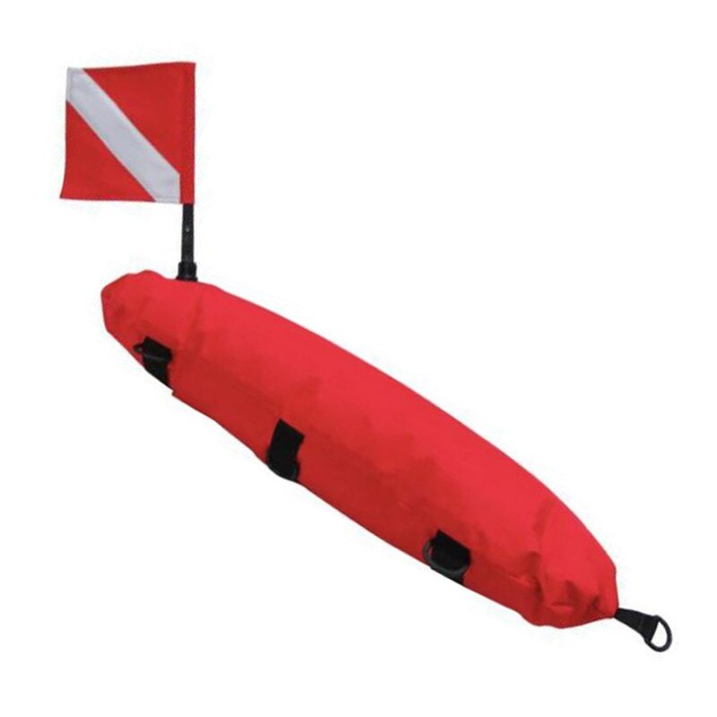 Opblaasbare Duiken Onderwatervissers Signaal Float Boei Met De Duik Vlag Banner, Gratis Duiken Strand Duiken Snorkelen Veiligheid Si: A