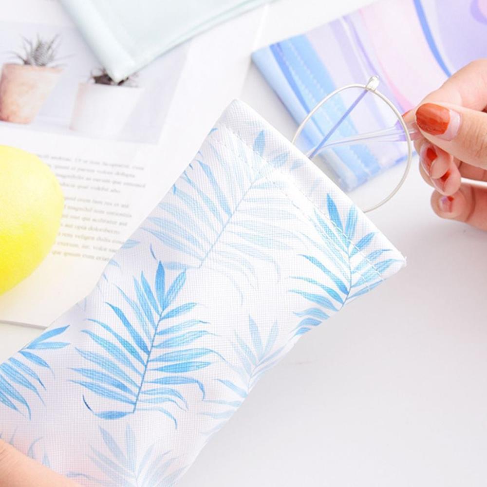 Brille Tasche klein frisch Sonnenbrille Brille Tasche tragbar Anti-Druck schützend Ärmel Lager Stoff Tasche einfach Sonnenbrille Tasche