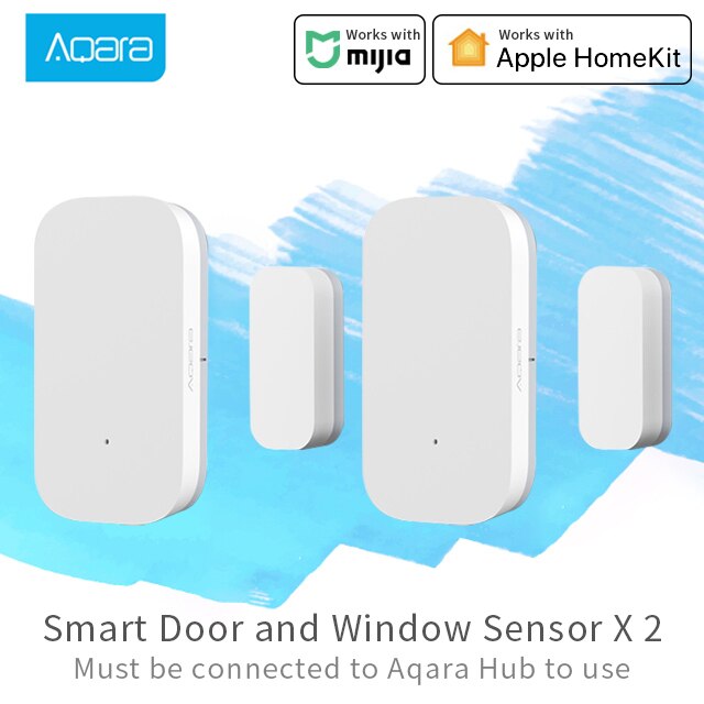 Xiaomi Aqara Hub Gateway 3 Intelligent linkage Smart home accessories work with Mijia Temperature Humidity door windows sensor: Door Window Sensor 2