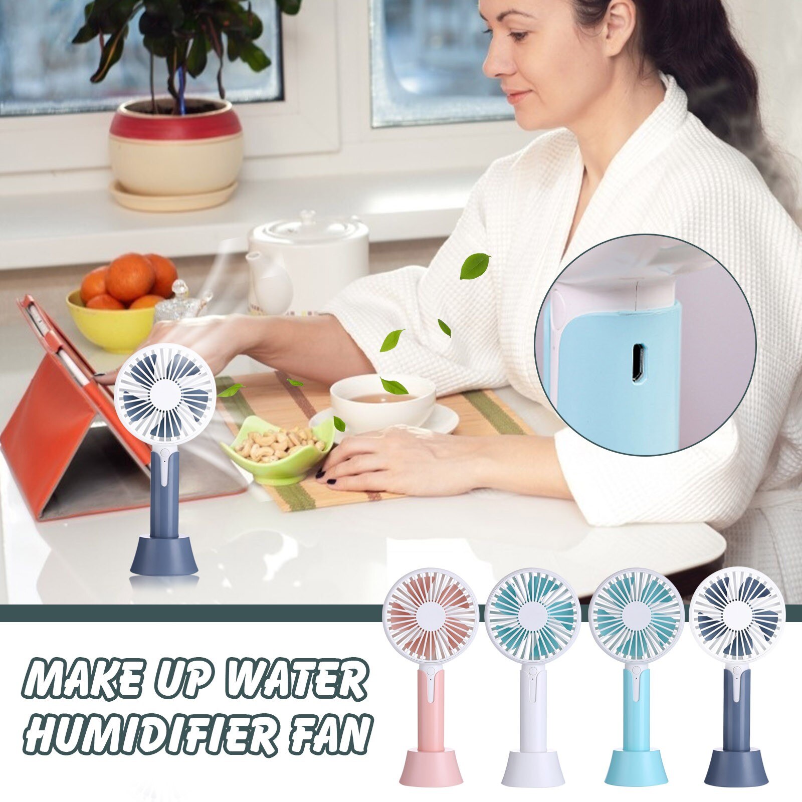 Zomer Koeler Draagbare Ventilator Handheld Usb Oplaadbare Mini Vouwen Fan Reizen Outdoor Home Office Rustig Inklapbare Bureau Fans
