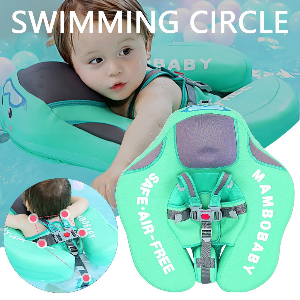 Nicht-aufblasbare Neugeborenen Baby Taille schweben Liegen Schwimmen Ring Schwimmbad Spielzeug Schwimmen Ring Schwimmen Trainer Für Kleinkind Schwimmer Spielzeug zubehör