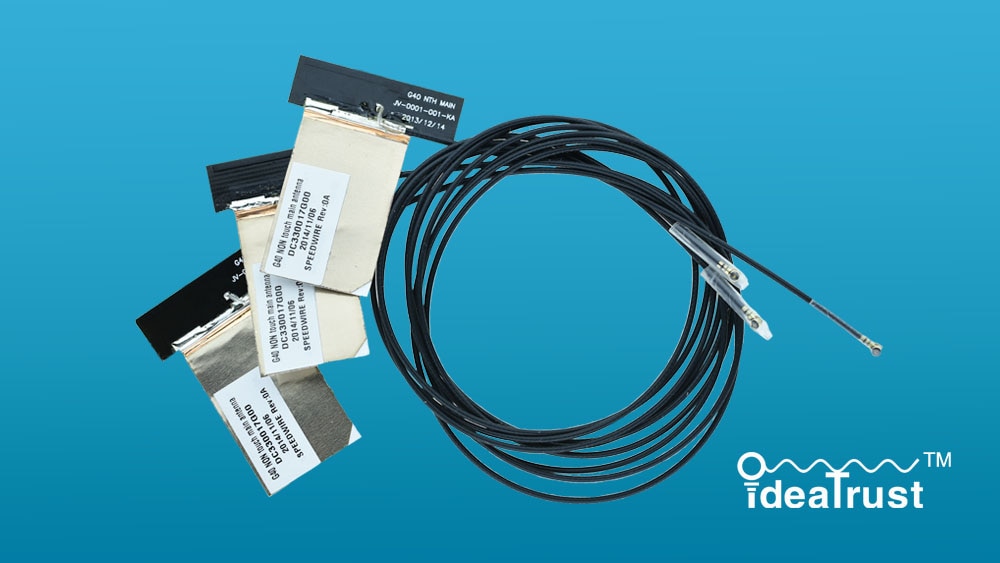 54 CM IPEX4 Ordinateur Portable WiFi antenne Interne Antennes NGFF MHF4 Antenne pour BCM94360HMB BCM943602CS 8260NGW 8265NGW 7265NGW 7260NGW