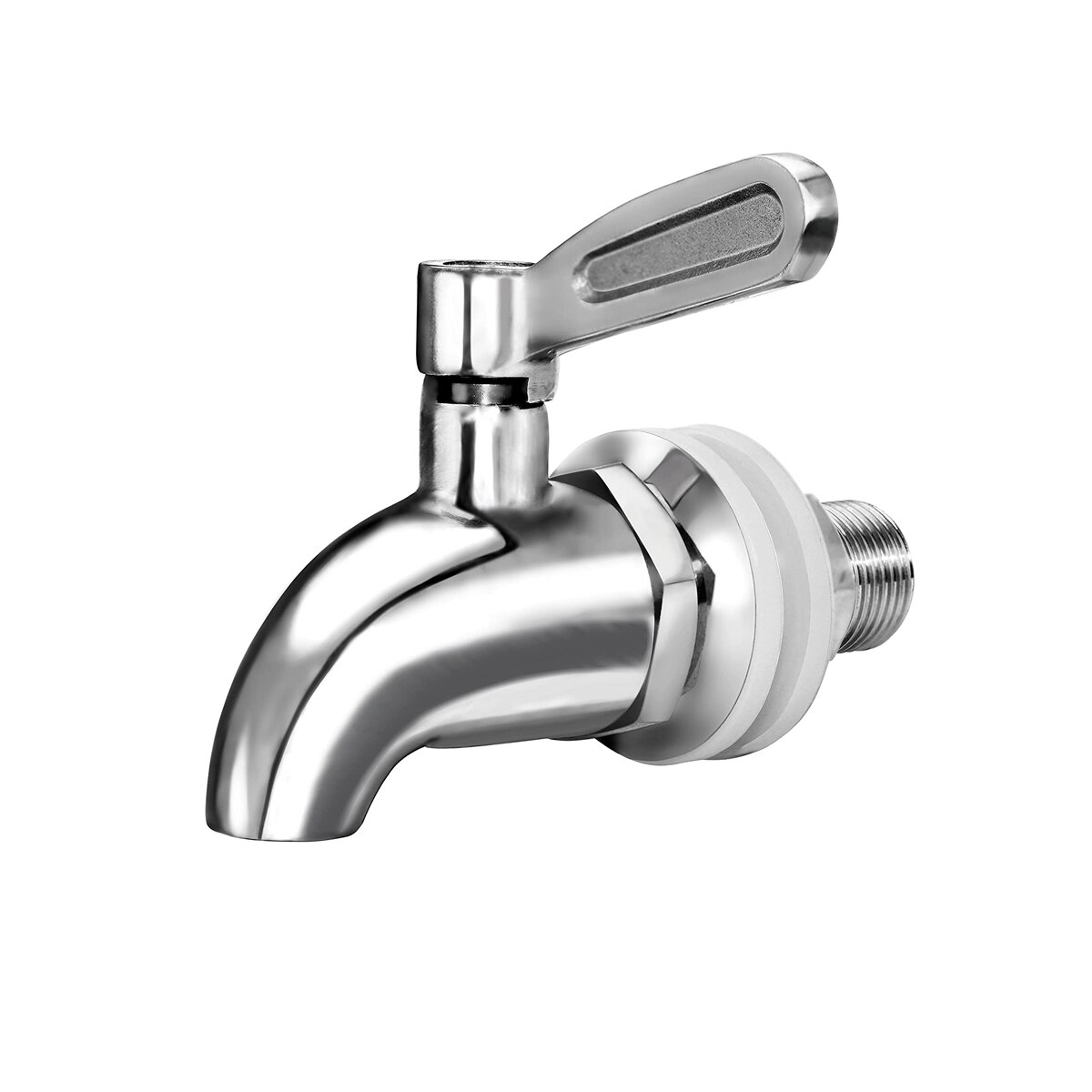 Water Dispenser Replacement Spigot, Stainless Steel Polished Finished, fits Berkey and other Gravity Filter systems as well -1PC