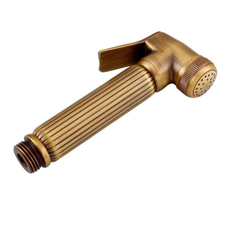 Antikk messing håndholdt bidet spray dusjsett kobber bidet sprøyte lanos toalett bidet kran toalett  kd1375