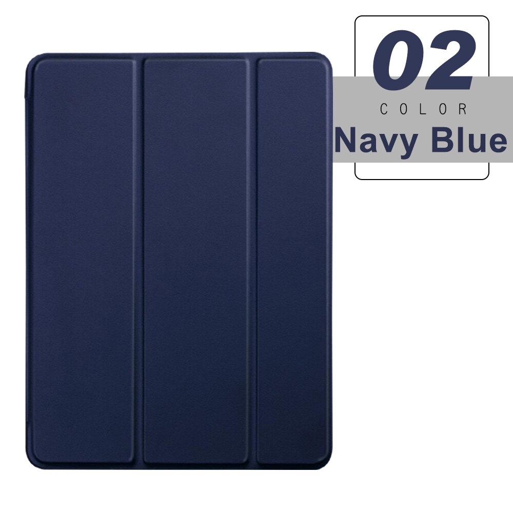 Funda con tapa para tableta para iPad Mini 4 5 6 7,9 8,3 A2124 Funda de cuero PU Funda inteligente para iPad Mini 1 2 3 A1489 A1432 A1538 Folio Capa: IPad Mini 6 / Azul
