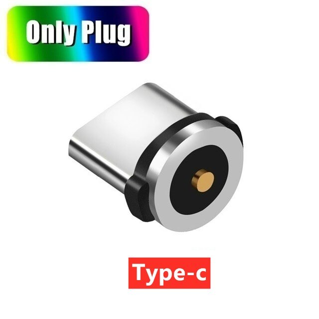 Spina per cavo magnetico tipo C colonna vertebrale micro USB C adattatore per ricarica rapida telefono micro Usb tipo-c magnete caricabatterie spina per colonna vertebrale iphone: For genere C spina