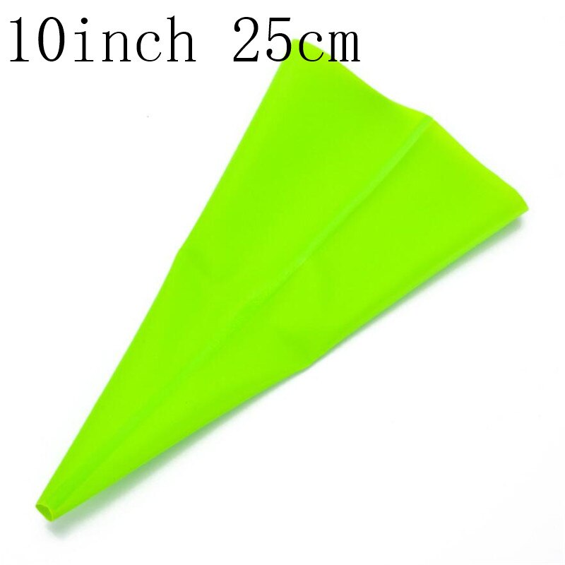 Boquilla de gran tamaño para decoración de pasteles, utensilios de cocina para glaseado, galletas, Fondant de acero inoxidable, #9 pies: Bag