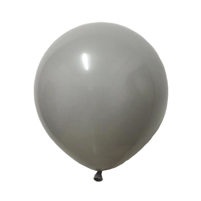 5 " 10 " 12 " 18 " 5-30 stuks grijze ballonnen matte grijze macaron ballon huwelijksdecoraties verjaardagsfeestbenodigdheden bollen heliumballon: 10 inch 20 stuks