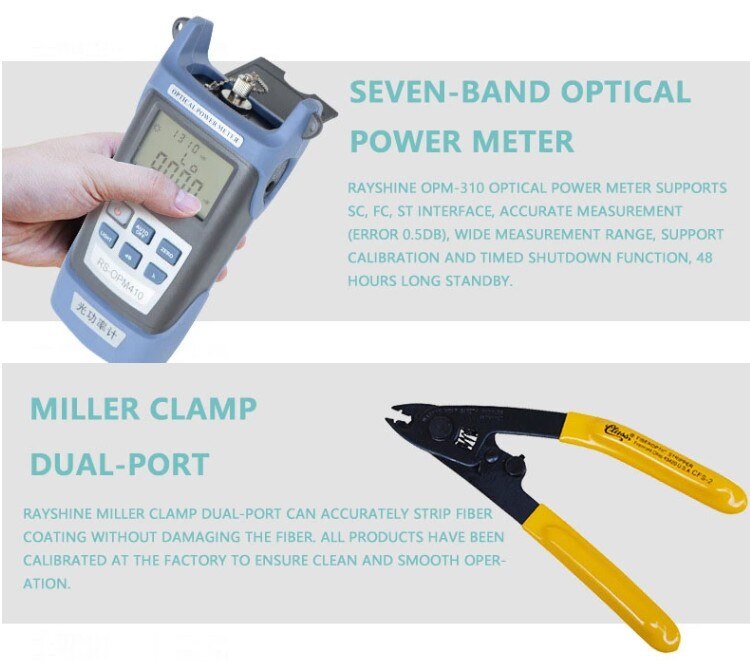 Fiber Optic Hand Tool Kit Fiber Tool kits And Terminal Tools