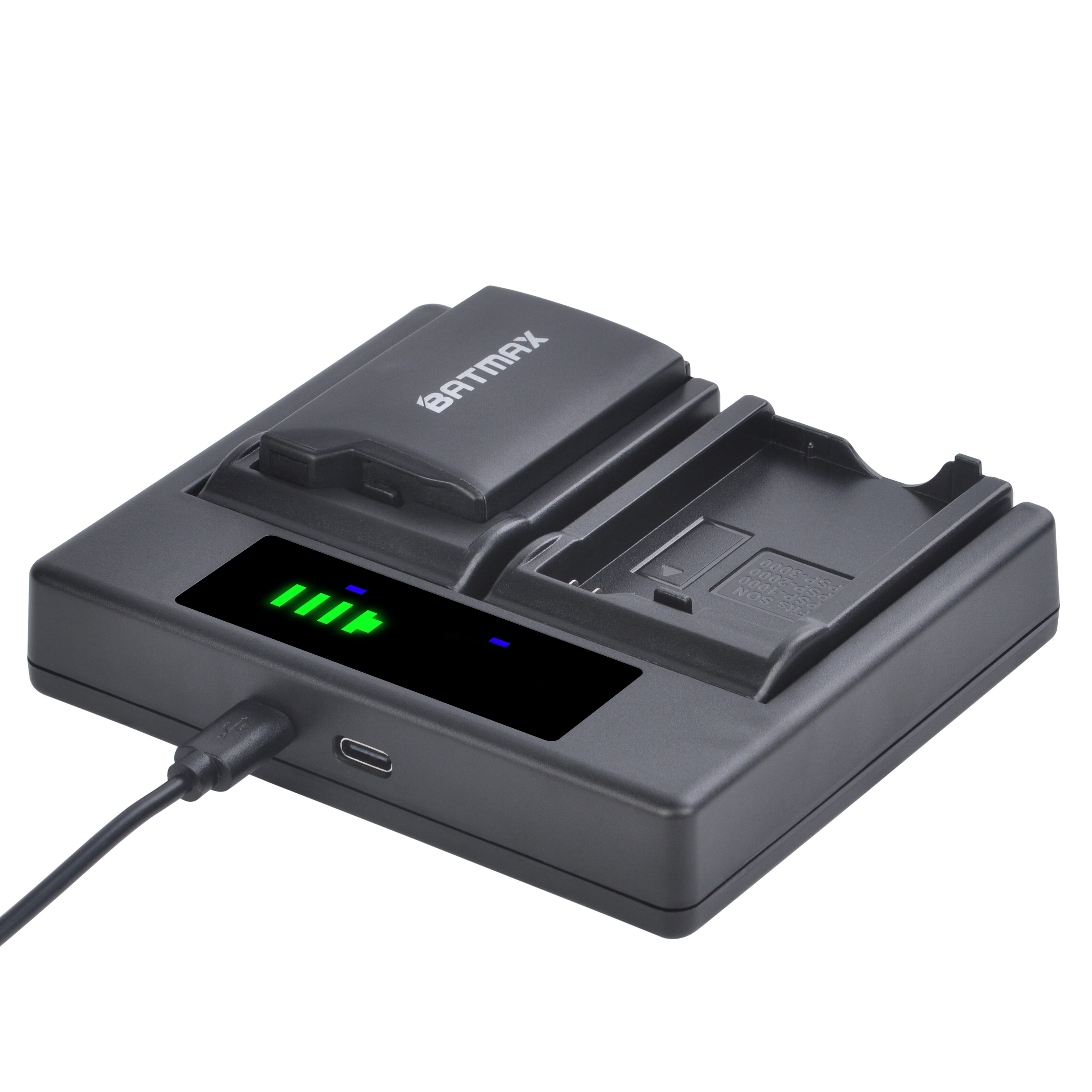 2 stk 3600 mah psp 1000 batteri + hurtigled lader + for psp 1000 psp 1000 psp -110 konsoll gamepad