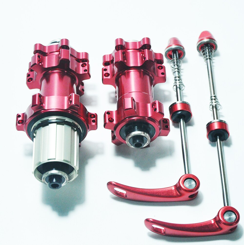 bicycle Hubs straight pull MTB 24H 8 9 10 11speed Disc brake type 4bearing hub Ultra-light Lubrication Aluminum Alloy