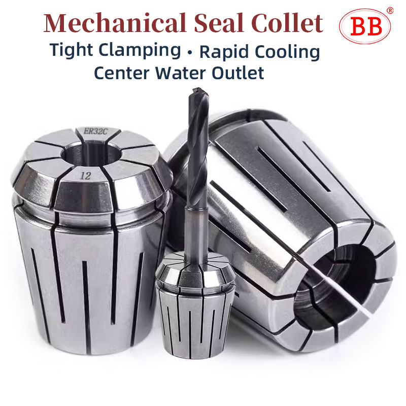 BB Internal Coolant ER Collet ER16 ER20 AA0.008 CNC Sealing Tool Holder ER16 ER20 ER25 ER32