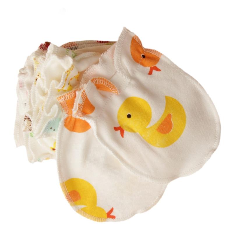 3 Paare/los Baby Anti Kratzen Handschuhe Baumwolle Karikatur Neugeborenen Handschuhe Schutz Gesicht Baby Fäustlinge Handschuh Kleinkind Zubehör 0-6M