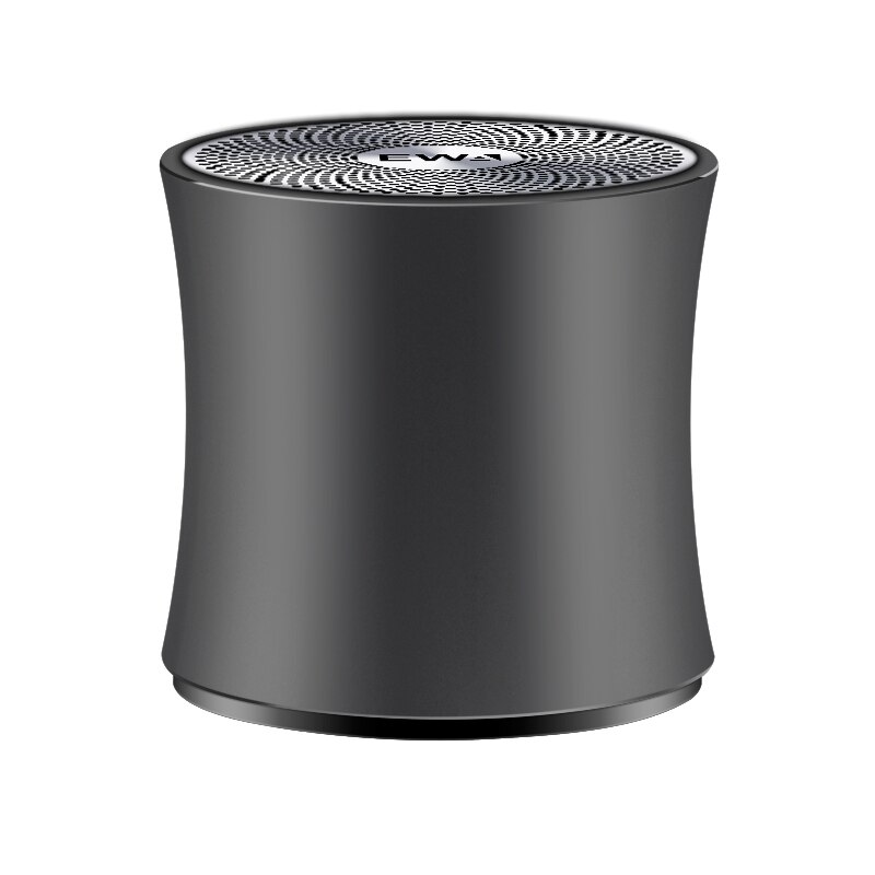 Ewa A5 Draagbare Draadloze Bluetooth Speakers Oplaadbare Batterij Metalen Doos Luid Geluid Zware Bas Duitsland Bauhaus Speaker: Black