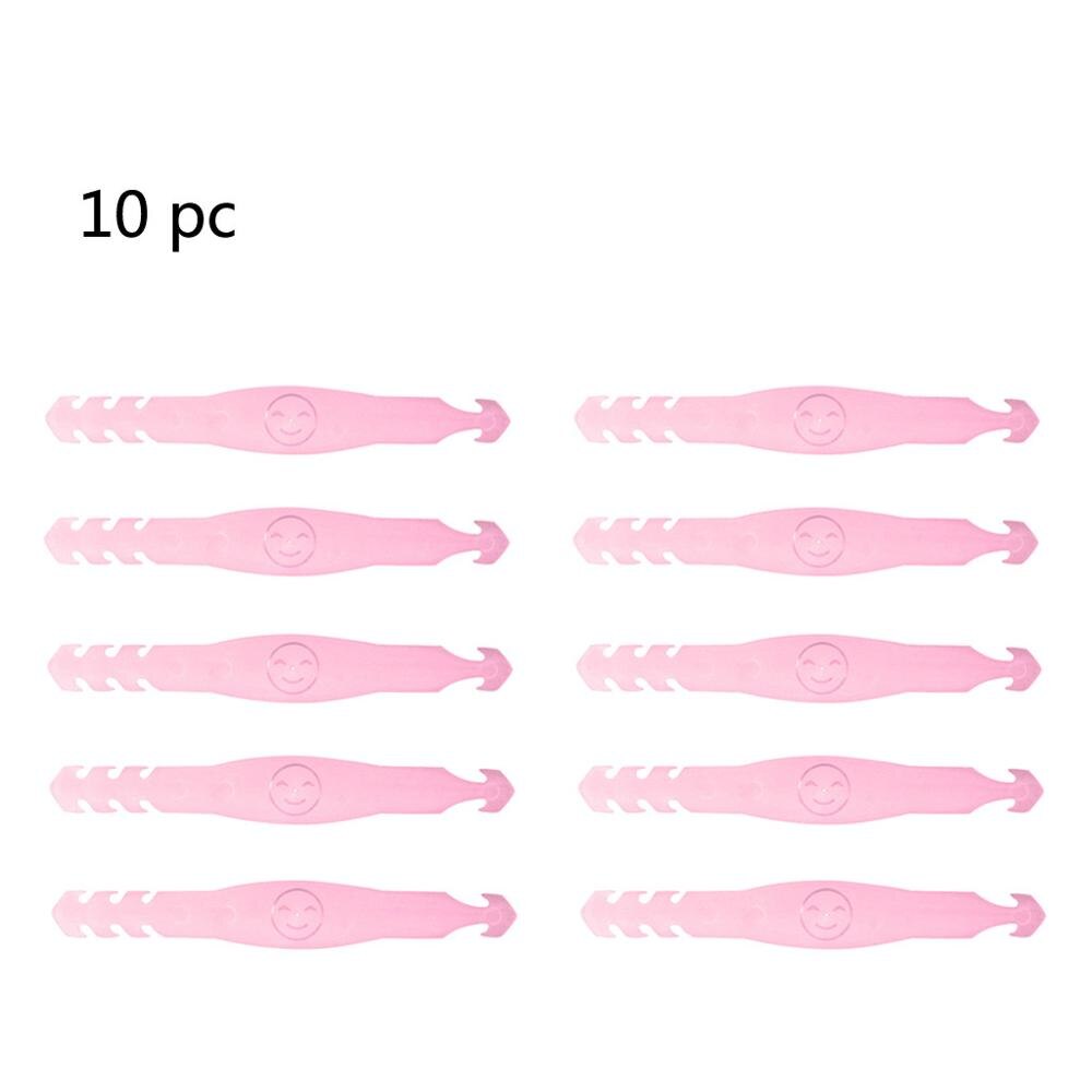 10 pièces masque facial extensions de bande Masker élastique sangle ajusteur protéger oreille pause mascarilla: Marron clair