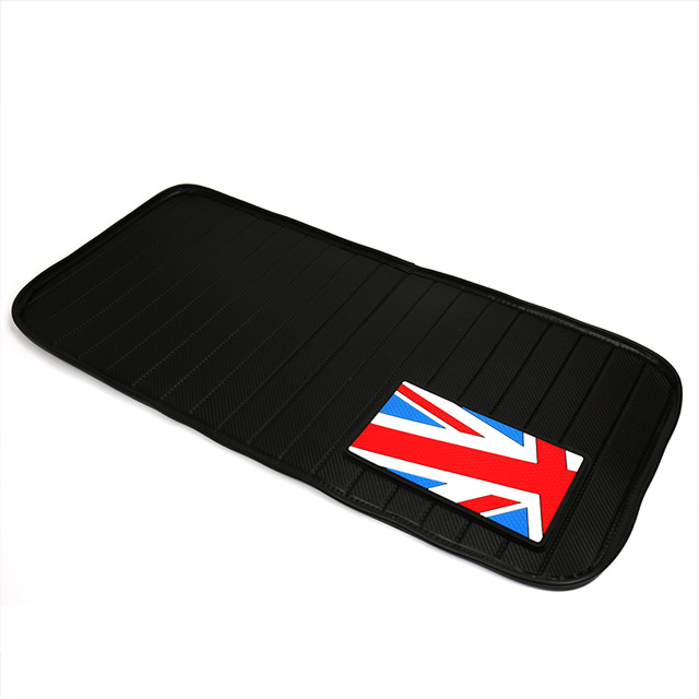 Auto Carbon Fiber Grain Leer Kofferbak Mat Voor Mini Cooper S Een F54 F55 F56 F60 Countryman Auto Accessoires Interieur styling: Red blue flag B / F54