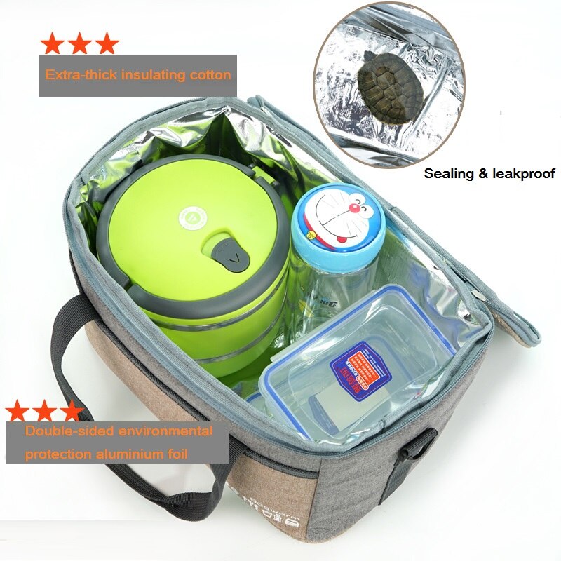 10L Ant cloth waterproof cooler bag picnic thermal insulated ice pack fresh thermo food cool wine lunch box shoulder bags