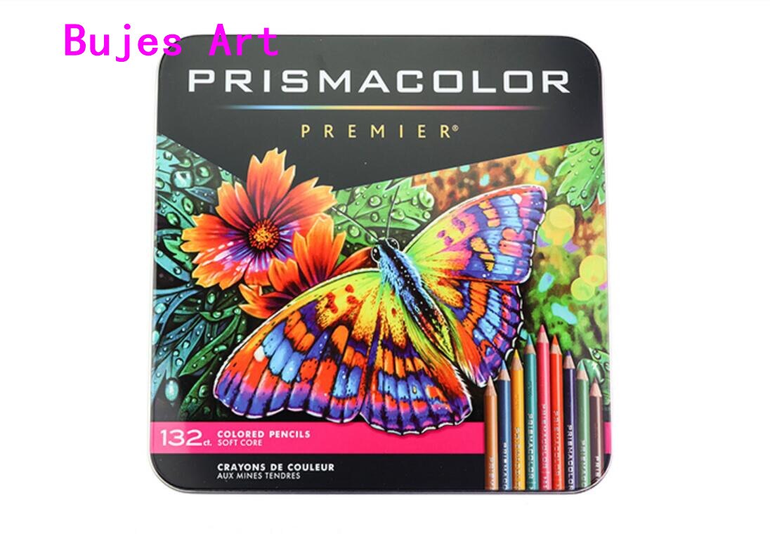 Prismacolor premier 24/36/48/60/72/132/150 väri sanford lapis de cor öljykynä 3.8mm pehmeä ydin prismacolor artistin värikynä