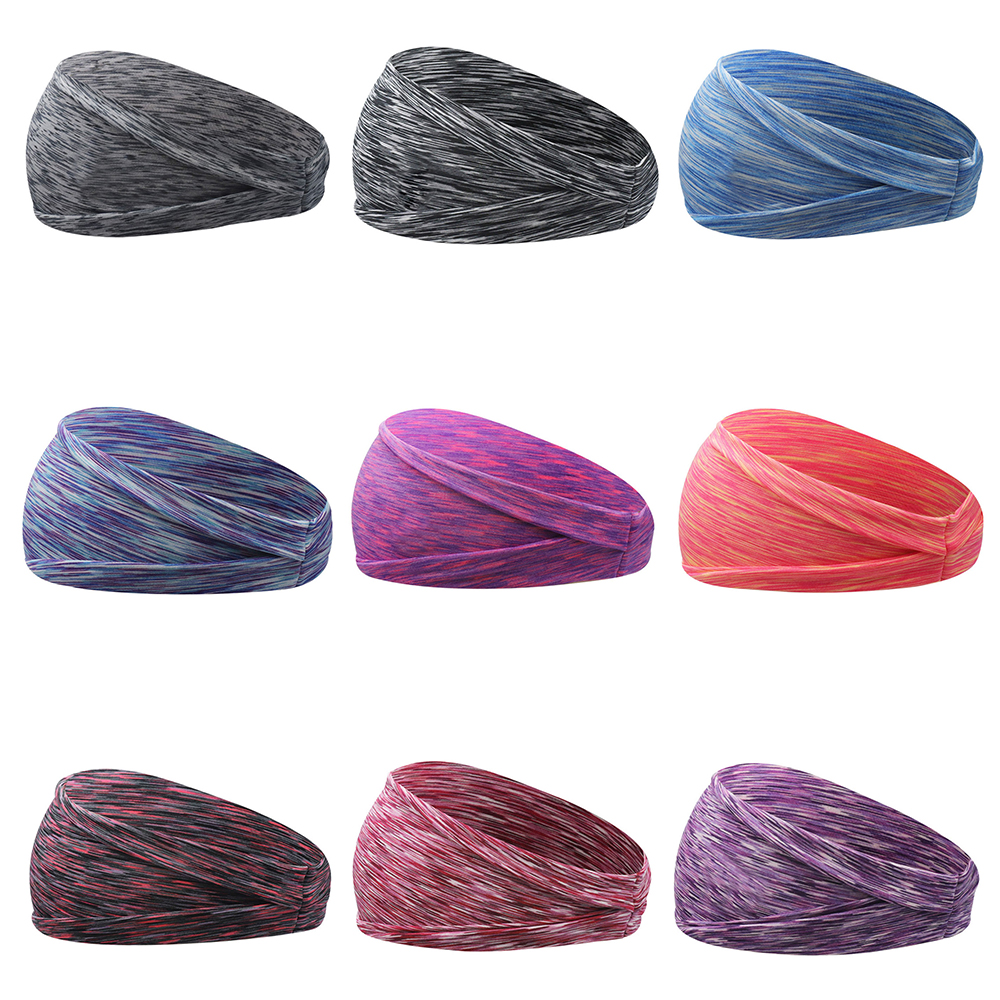 Absorberende Zweet Haarbanden Elastische Sport Haarbanden Head Band Yoga Hoofdbanden Hoofddeksels Headwrap Sport Haaraccessoires