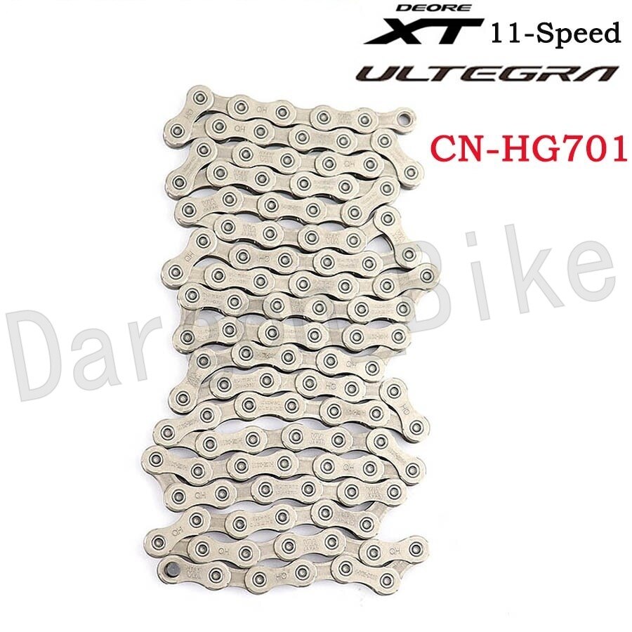 ULTEGRA DEORE XT HG701 Chain 11-Speed Mountain Bike Bicycle Chain CN-HG701 MTB Road Bike Chains: Default Title