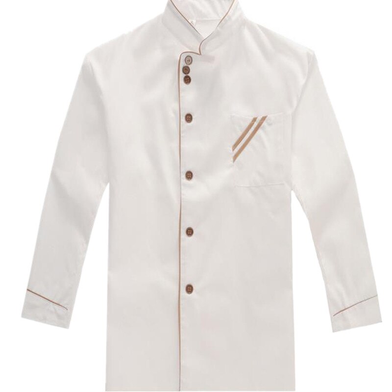 Cuisine Chef veste uniformes manches complètes cuisinier vêtements Services alimentaires redingote manteaux vêtements de travail NQ873770