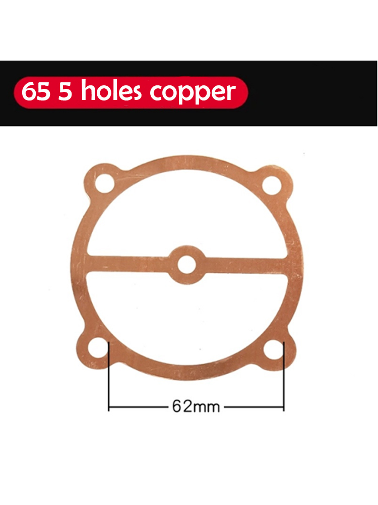 1 set/3pcs Paper Pad Clip Steel Sheet Air Compressor Cylinder Head Base Valve Plate Sealing Gasket Washers: Dark Green