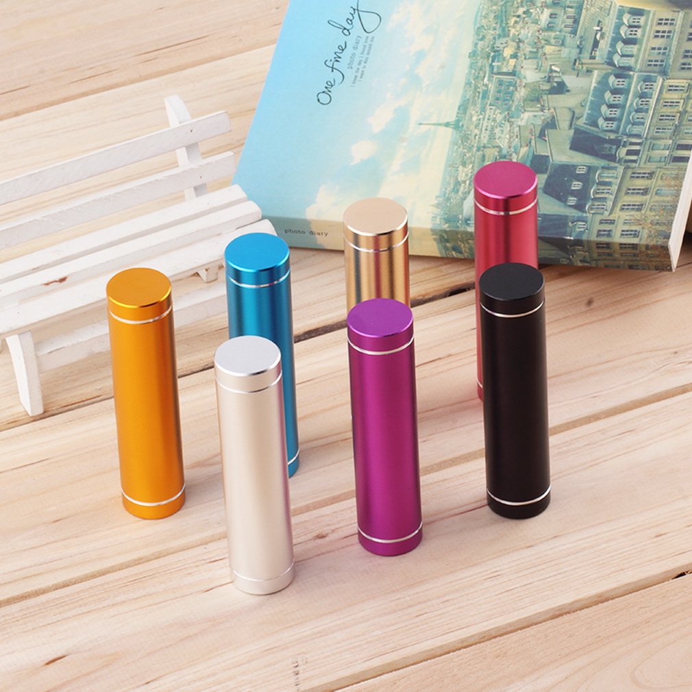 Universal Portable Hard Universal USB 5V 1A Mobile Power Bank Charger Pack 18650 Battery Case for mobile iPhone