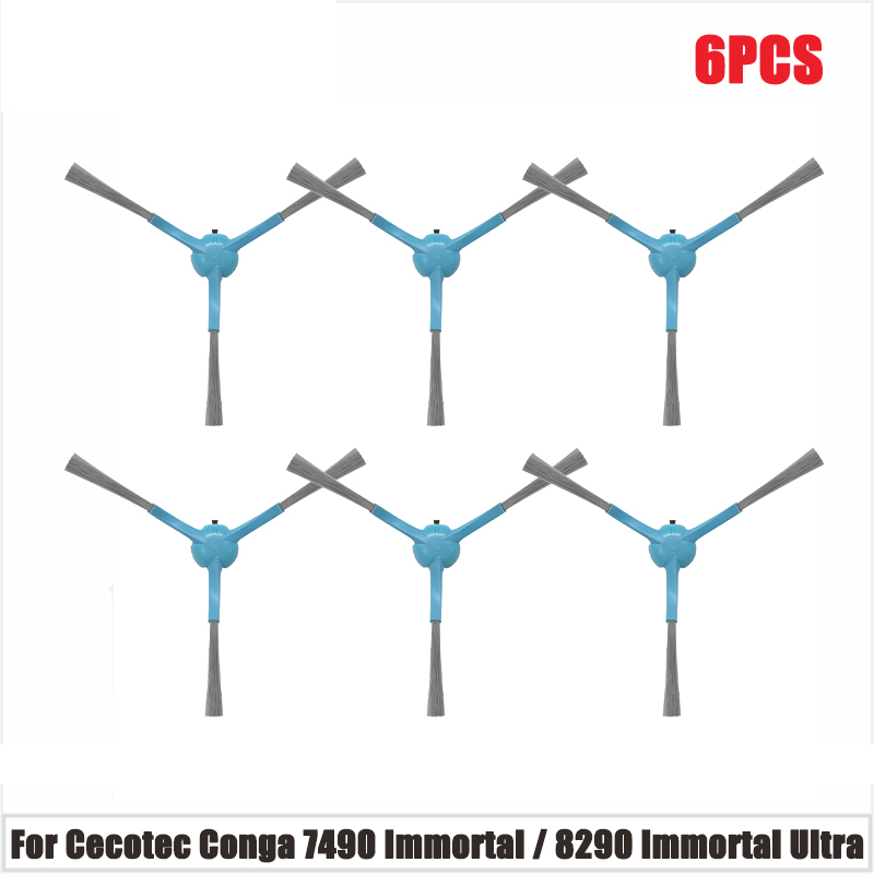 per Cecotec conga 7490 immortale / 8290 immortale / Kabum accorto 900 Aspirapolvere Pezzi di ricambio Spazzola Mocio Filtro Parte Accessori: Kaki scuro