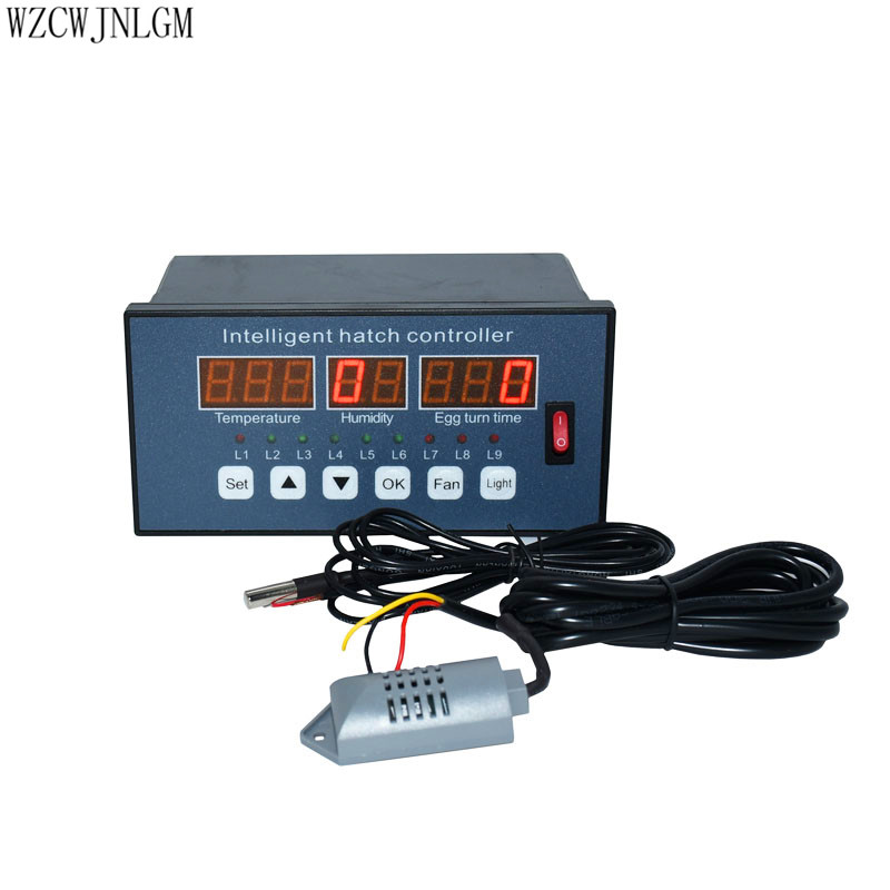 Sistema de control de incubadora de huevos multifunción, 1 XM-16, controlador automático e interruptor de ventilador, 1 Uds.