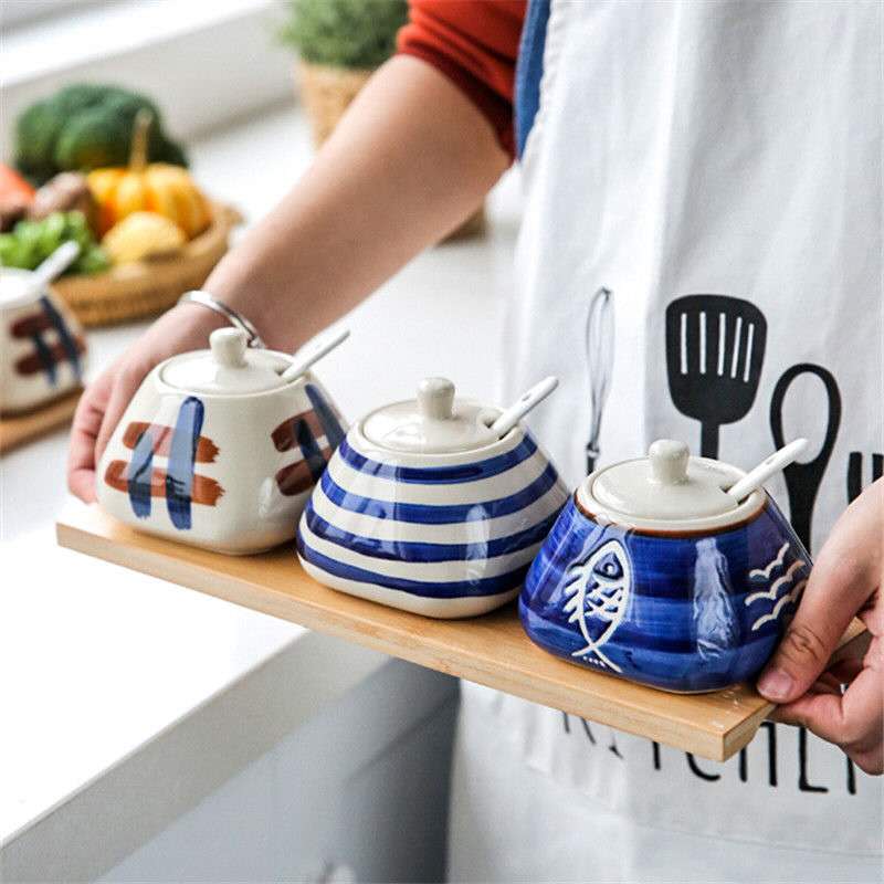 Japanse stijl keramische melkdispenser/juskom, sauskommetjes met