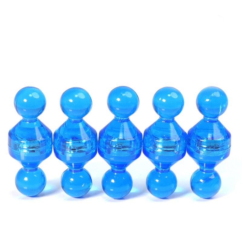 10 Pcs Push Pin Kantoor Punaise Sterke Neodymium Magneten Schaken Super Magneet Punaise Office Home School Whiteboard Magneten: blue