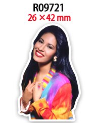 Abalorios acrílicos de Selena Singer para niña, accesorios de decoración para la fabricación de pendiente DIY, 30 Uds.: R09721