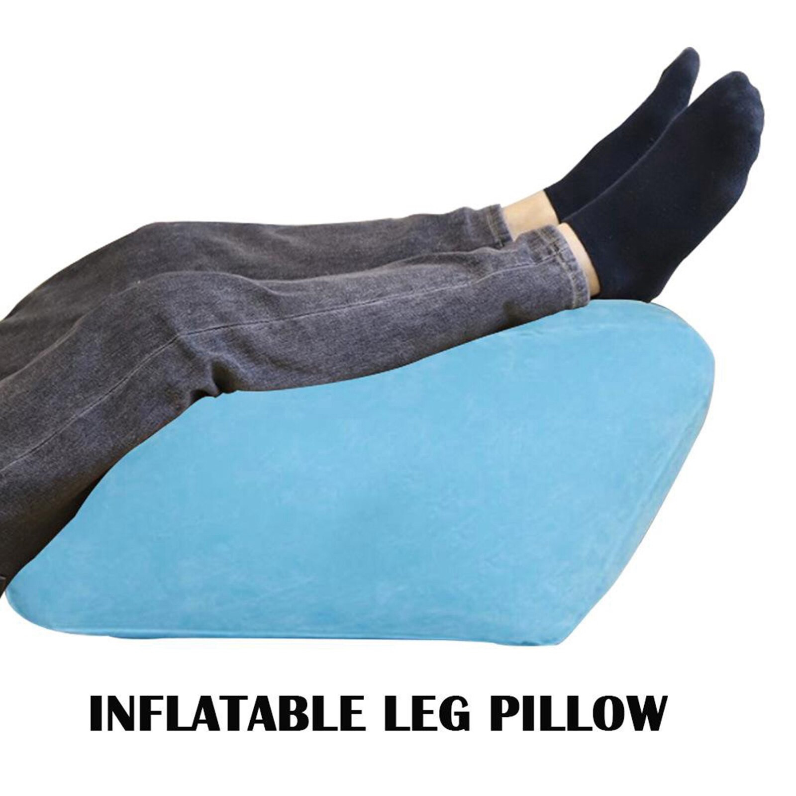 Draagbare Back Heup Been Knie Rest Kussen Lichtgewicht Voet Bed Kussen Zachtjes Opblaasbare Been & Knie Relief Ondersteuning Kussen