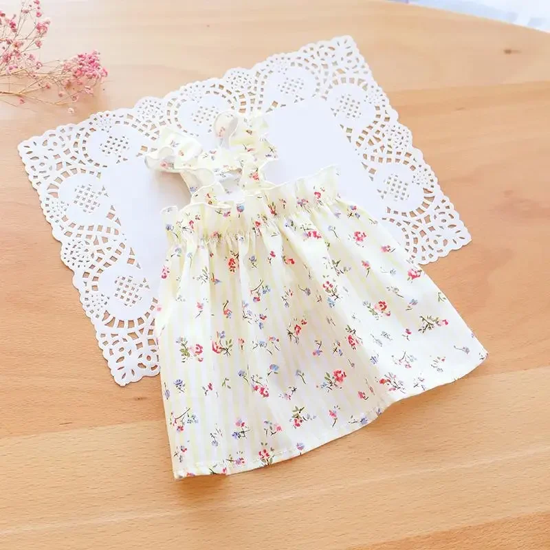 Huisdierkleding Lente/zomer Kleine kat/hond Kleine madeliefje Schouderriem Prinsessenjurk Huisdierkleding Kitten/hond Zachte jurk: S / Black