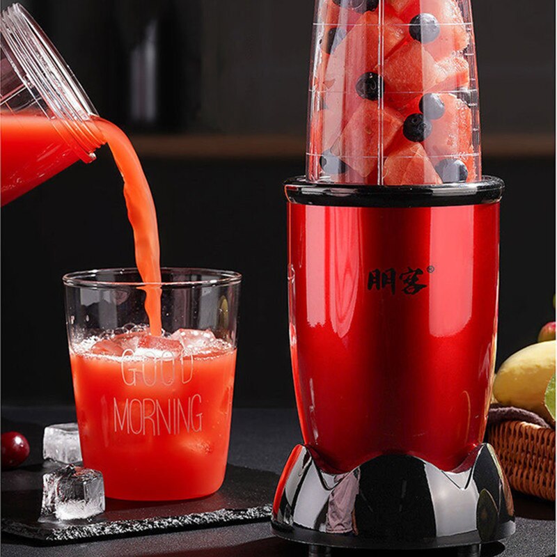 Licuadora eléctrica multifuncional, Mini licuadora automática portátil, mezcladora de batidos para comida de bebé, trituradora de carne, máquina de jugo de fruta